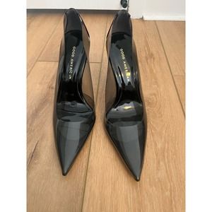 Good American Heels - Clear Black